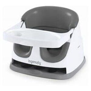 Ingenuity Baby Base 2-in-1 Booster Feeding and Floor Seat in Slate.  New in Box